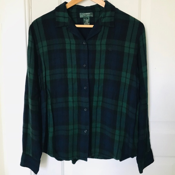 Lauren Ralph Lauren Tops - Ralph Lauren tartan boyfriend flannel